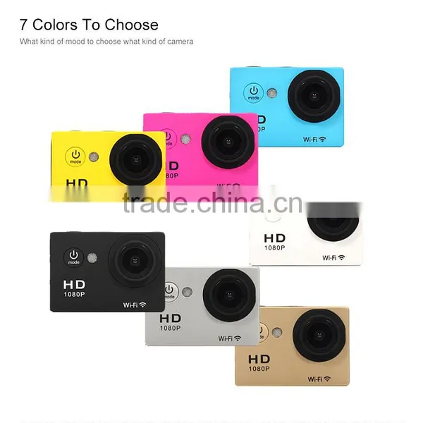 Super 4K High Quality Waterproof Action Camera With 2.0'' TFT Display and Wifi Sports Camera photo-3