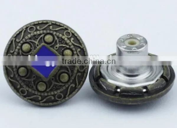 Sedex Audited Factory Metal Jeans Button For Jacket and Jeans Clothes photo-3