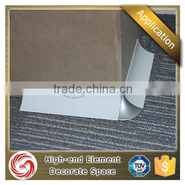 China Top Ten Supplier Inner Corner Outer Corner Aluminium Wall Skirting Board With Clips photo-4