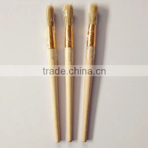 Wholesale Bristle Wooden Handle Paint Brush Set Paint Brush photo-6