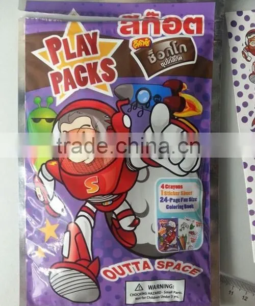 Aluminum Foil Bag Stationery Set