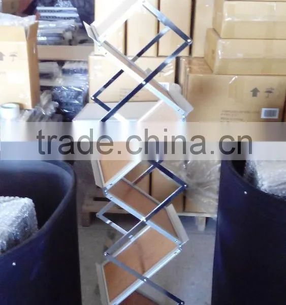 Zigzag A3/A4 Wood Magazine Rack Brochure Holder photo-2