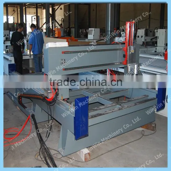 2D&3D 1300x2500mm Cnc Stone Router photo-3