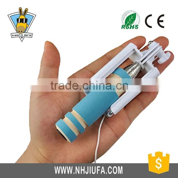 Wholesale Price Foldable Selfie Stick Wired Selfie-stick Wireless Remote Selfie Stick photo-2