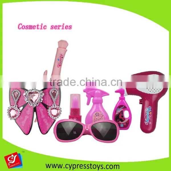 Beauty Girl Salon Toy Set With Hair Dryer Curling Iron Lipstic and Acc photo-2