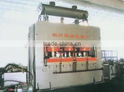 short cycle laminating hot press/laminat hot press machine/melamine press machine