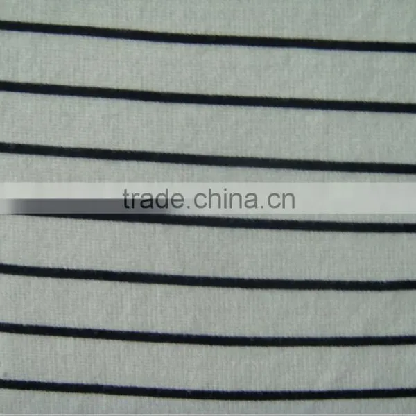 Viscose/nylon/spandex Fabric Yarm Dyed Stripe Ponte Roma photo-2