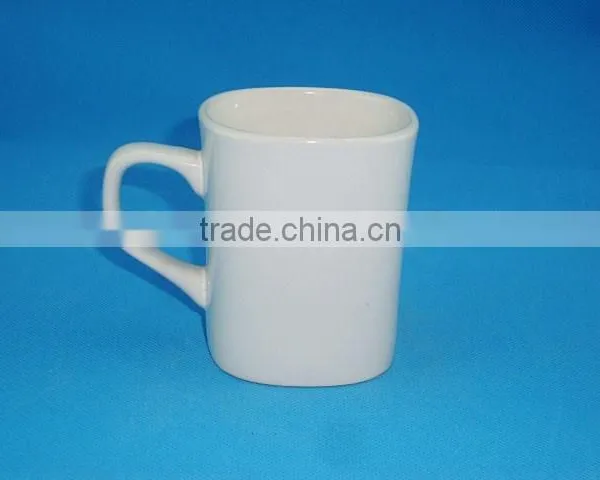 Restaurant Pure White Porcelain Water Mug photo-2