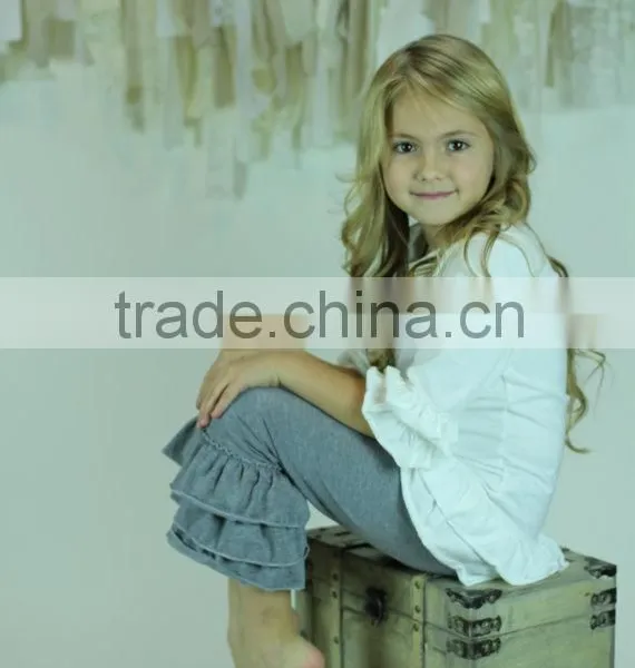 Wholesale Long Sleeve Ruffle Tank Top for Girls From Guangzhou City photo-3