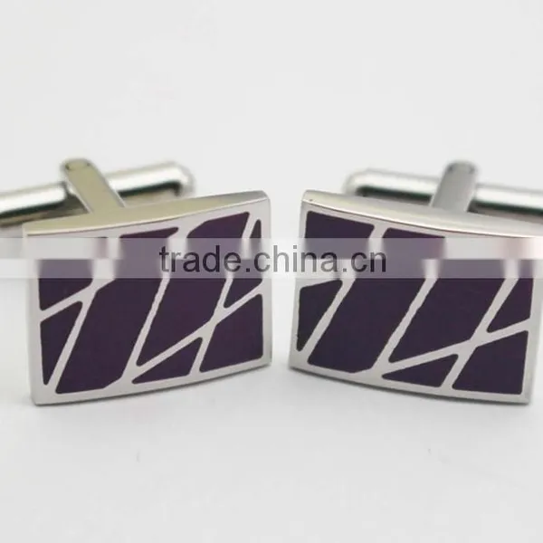 Fahion Mens Jewellry Stainless Steel Custom Cufflink With Logo photo-2