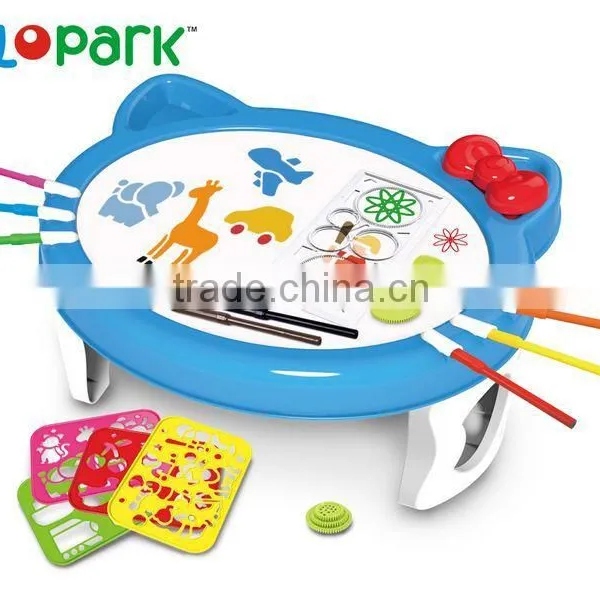 Kids Drawing Table Toys With Light