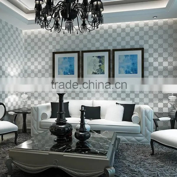 Damask Non Woven House Decoration Wall Paper photo-4
