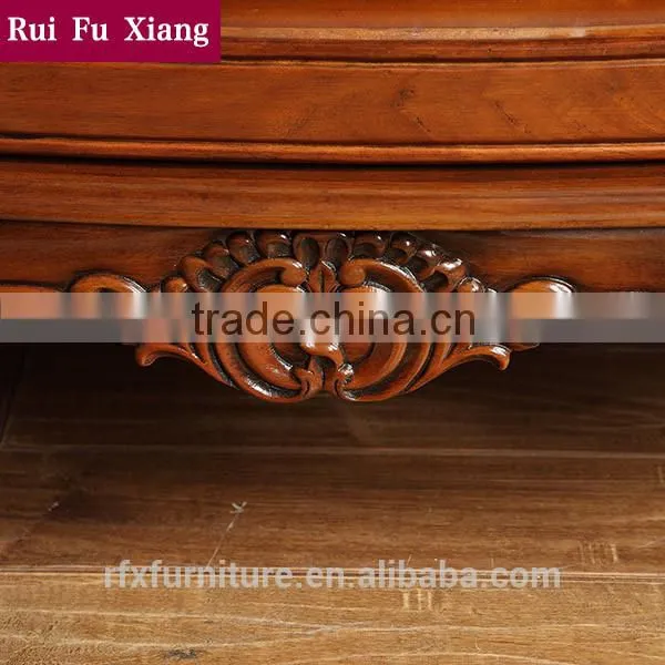 Vintage Style Wooden Flooring TV Stand Cabinet for Storage T-216 photo-3