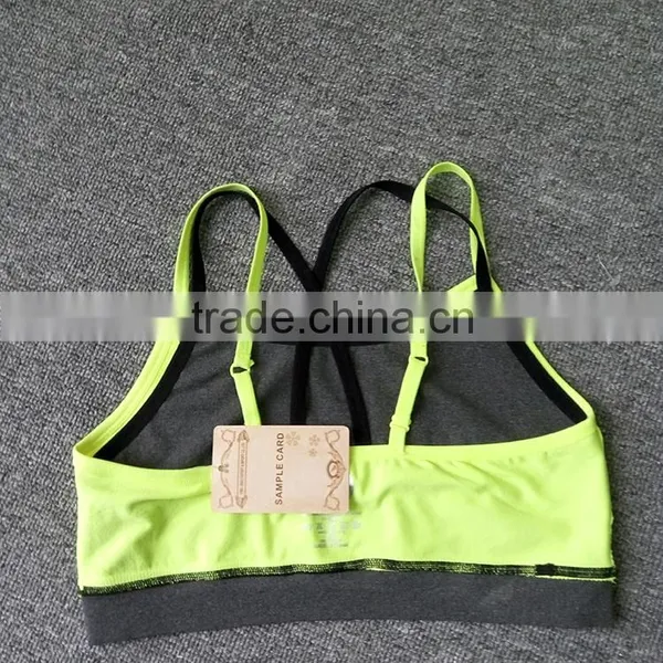 Wholesale Women Seamless Yoga Sports Bra photo-4