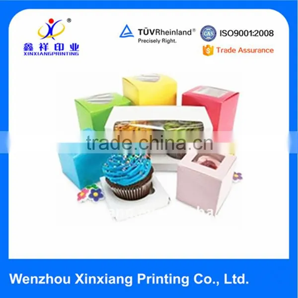 Lovely Gable Window Paper Cake Boxes and Packaging photo-5