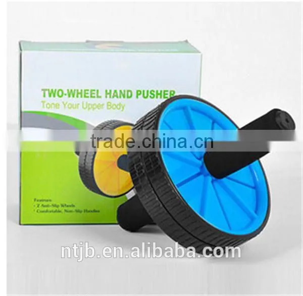 New 2015 Detachable Portable Workout Training Wheel Roller Abdominal Roller With Free Knee Pad Power Wheel photo-3