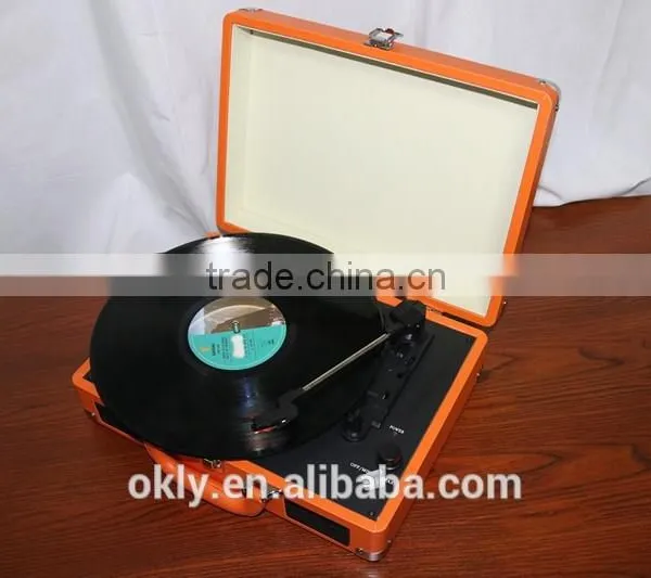 Retro Old USB Turntable Gramophone With USB Direct Recording Function photo-2
