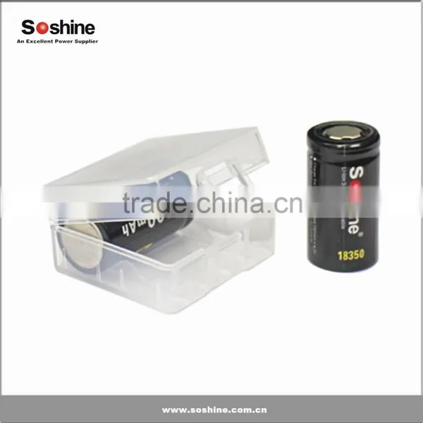 2 Cell 18350 Battery Case Convenient Battery Holder photo-3