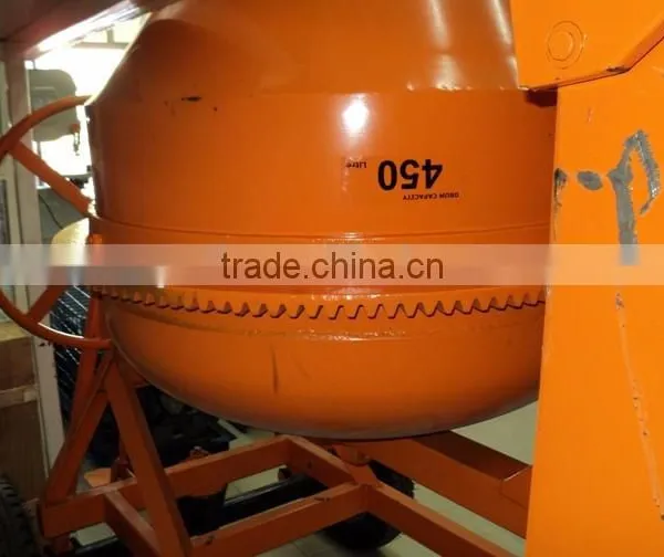 Export Nigeria Market Diesel TILTING DRUM CONCRETE MIXER photo-3