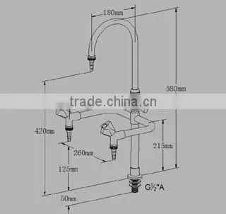 Three Ways Bench-top Flexible Gooeseneck Lab Faucet Quality Choice photo-6