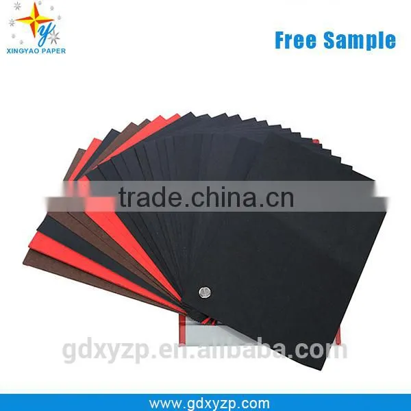 Black Tissue Card Board Paper Packing Wrapping Use High End Black Paper Board photo-4