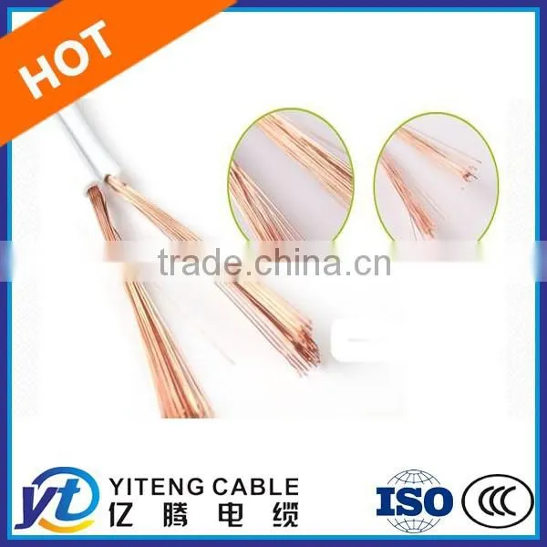 Cheap Flexible Cu/ PVC Flat Twin Core Wire, RVB Electrical Wire photo-2