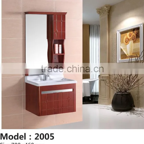 Stainless Steel Bathroom Cabinet,bathroom Vanity Cheapest Anaglyph White Color Pvc Bathroom Cabinet With Mir