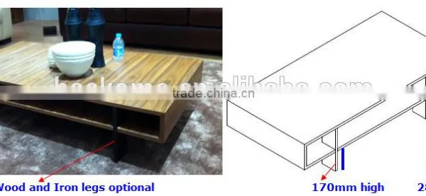 Furniture Living Room Modern Coffee Table photo-2