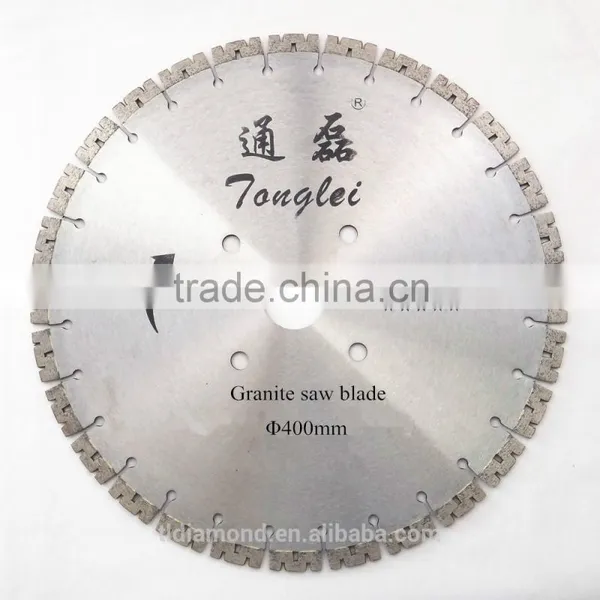 Great sharpness 400mm 16" M tooth granite cutting tools