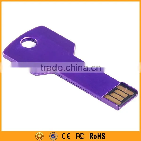 Cheap Usb Flash Drives Wholesale Key Shape Metal Usb Disk Quality Choice photo-2