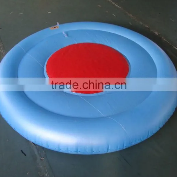 round shape inflatable pool islands