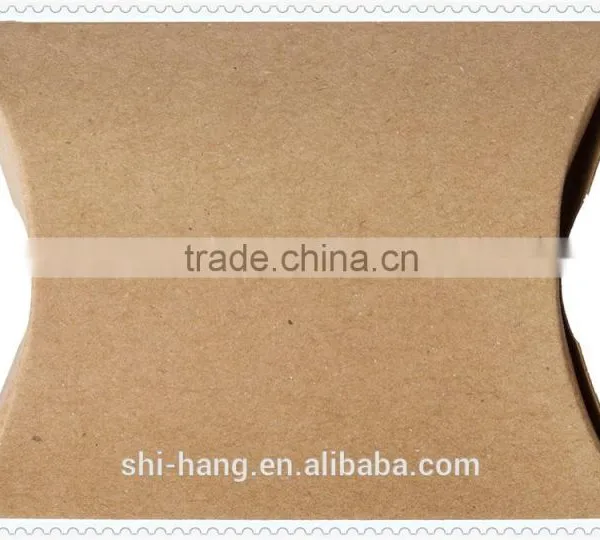 Quality but Cheap Brown Kraft Pillow Paper Boxes Packaging Wholesale for Free Sample photo-3
