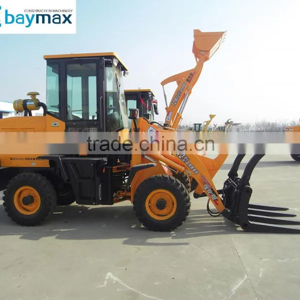 Made in China Skid Front End Loader Grapple Grass photo-5
