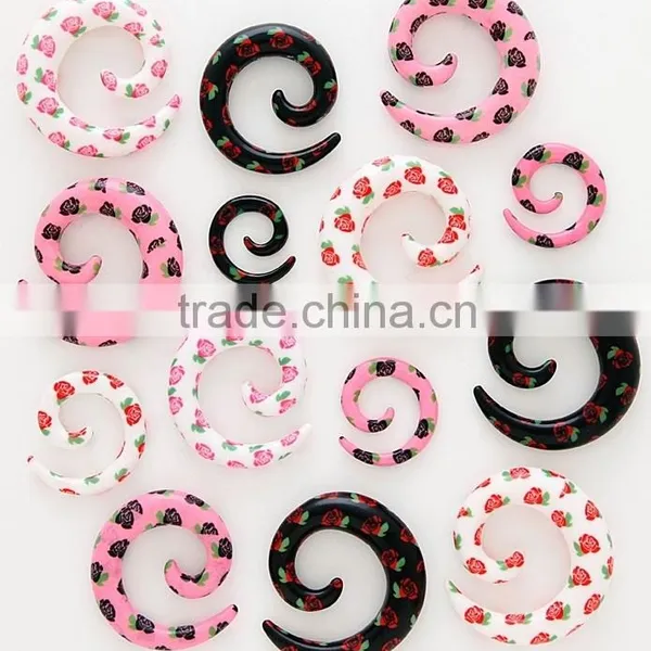 Fashion Cheat Ear Plugs Fake Ear Tape Cheater Plugs Ear Piercing Jewelry photo-2