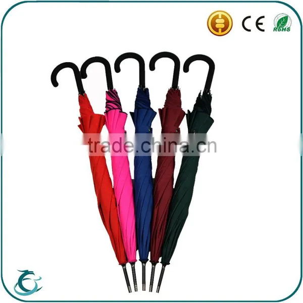 23 Inch Auto Open Special Straight Lady Style Cheap Rain Umbrellas photo-6