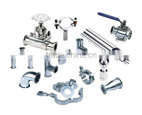 Sanitary Sainless Steel Pipe Fittings and Valves