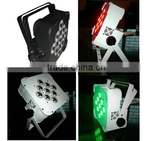 High Power Wireless DMX Led Par 64 12*15W RGBWAUV 6in1 Led Par 64 photo-6