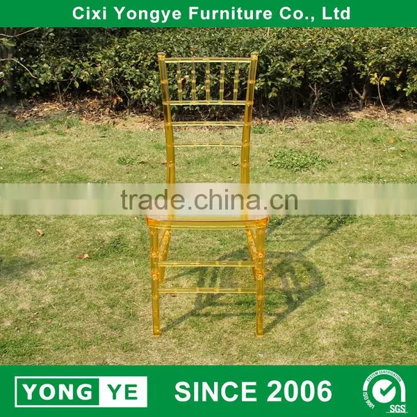 Clear Plexi Wedding Stacking Resin Chiavari Chair photo-3