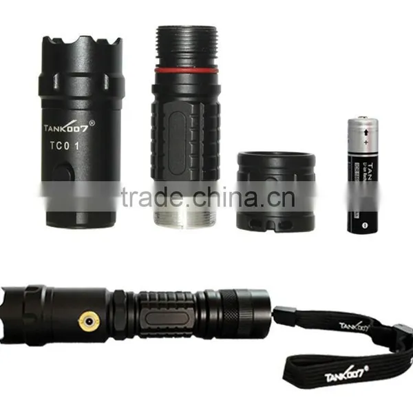 Factory Price Aluminum Alloy Black Reachable Flashlight photo-2