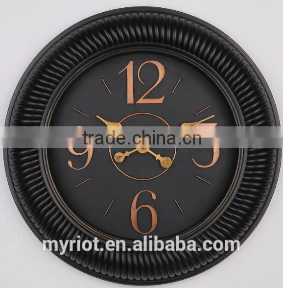 Plastic 20 Inch Round 50cm Decorative Antique Clock Grandfather photo-3