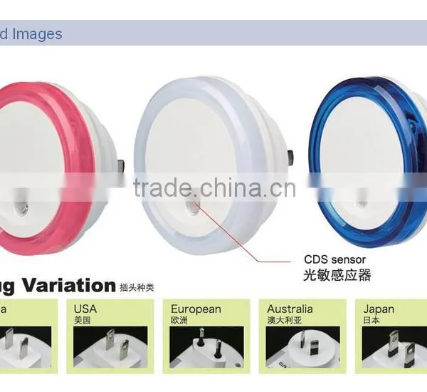 Top-selling CE GS ROHS Light Sensor LED Night Light photo-4