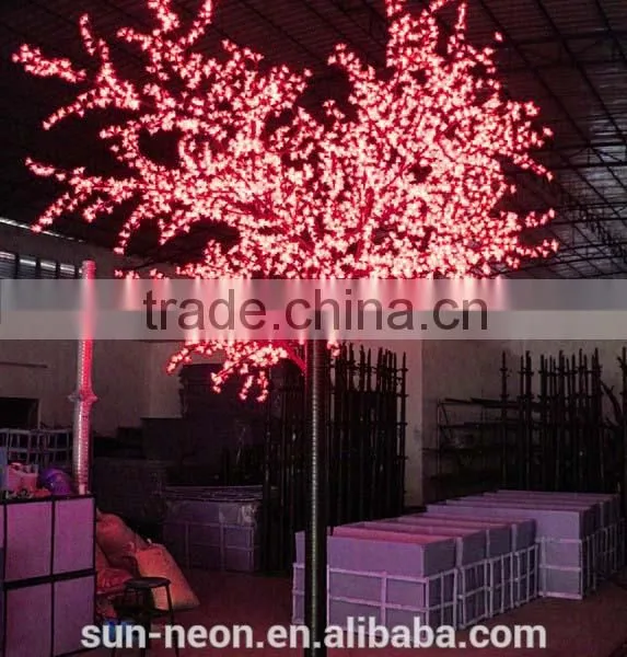 2016 Artificial Led Tree Outdoor & Indoor Solar Cherry Blossom Tree photo-3