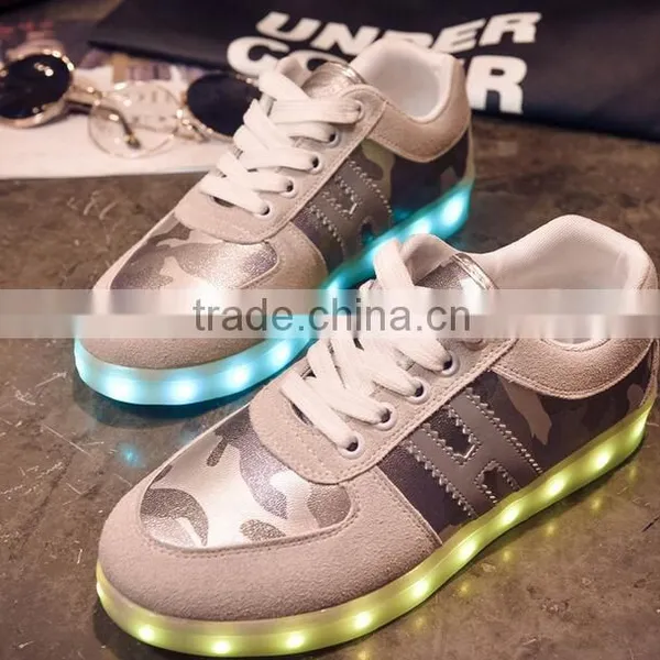 LED Light Luminous Sneaker Fluorescence USB Star /war Unisex Athletic Shoes Quality Choice Most Popular photo-6
