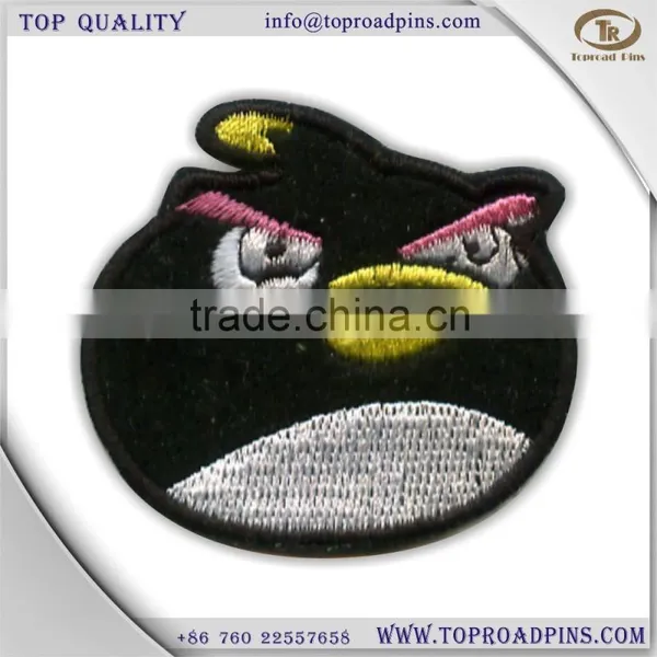 Cheap Custom 75% Embroidery Slim Patches With Self-adhesive