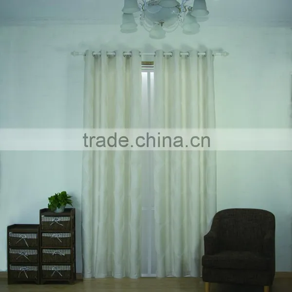 2016 New Arrival Modern Brief Style 100% Polyester Field Direction Jacquard Curtain Fabric photo-6