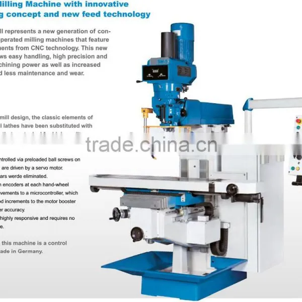 Multipurpose Milling Machine - Servomill 700 for Workshop Applications, Single Parts Production and Training Purposes photo-2