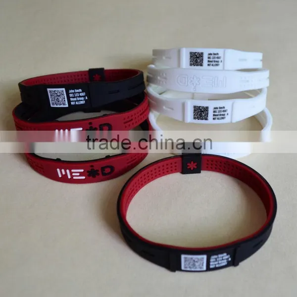 Silicone id Wristband photo-5