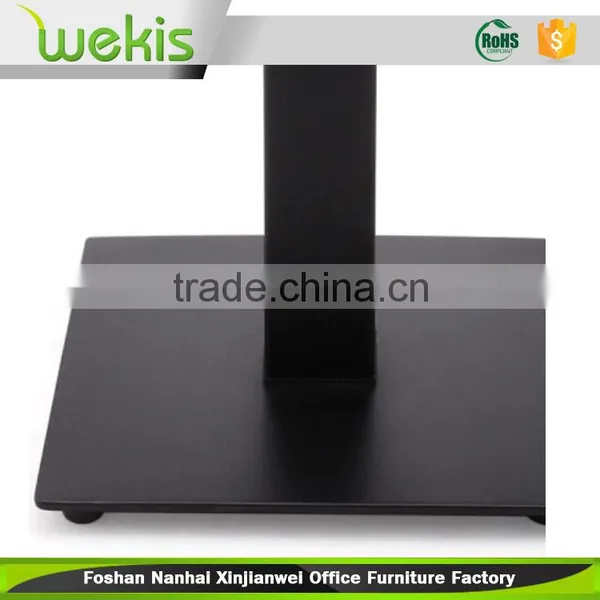 Cast Iron Restaurant Black Surface Cross Table Base photo-3