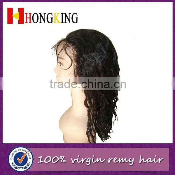 Brazilian Virgin Hair Lace Front Wig For Black People Made In China photo-4