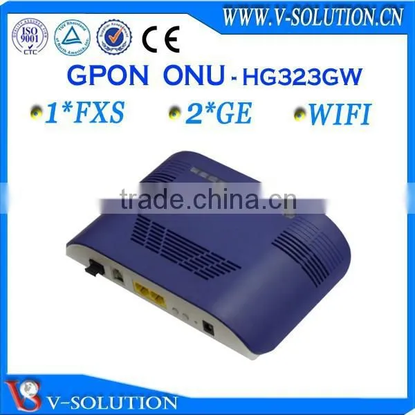 2LAN+1Voice+WiFi GPON ONT Optical Fiber Router Support TR069 and OMCI Management photo-3